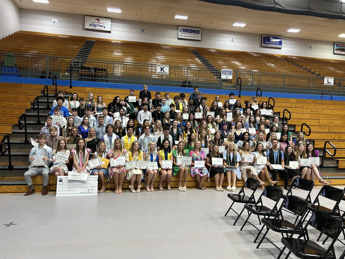 What an amazing group of young people ! Congratulations to the Graves County class of 2024 ! #gdtbae