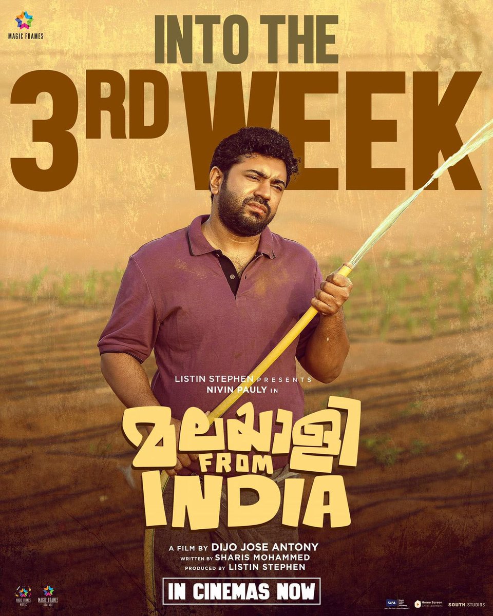 #MalayaleeFromIndia Into the 3rd Week!

#NivinPauly - #DijoJoseAntony