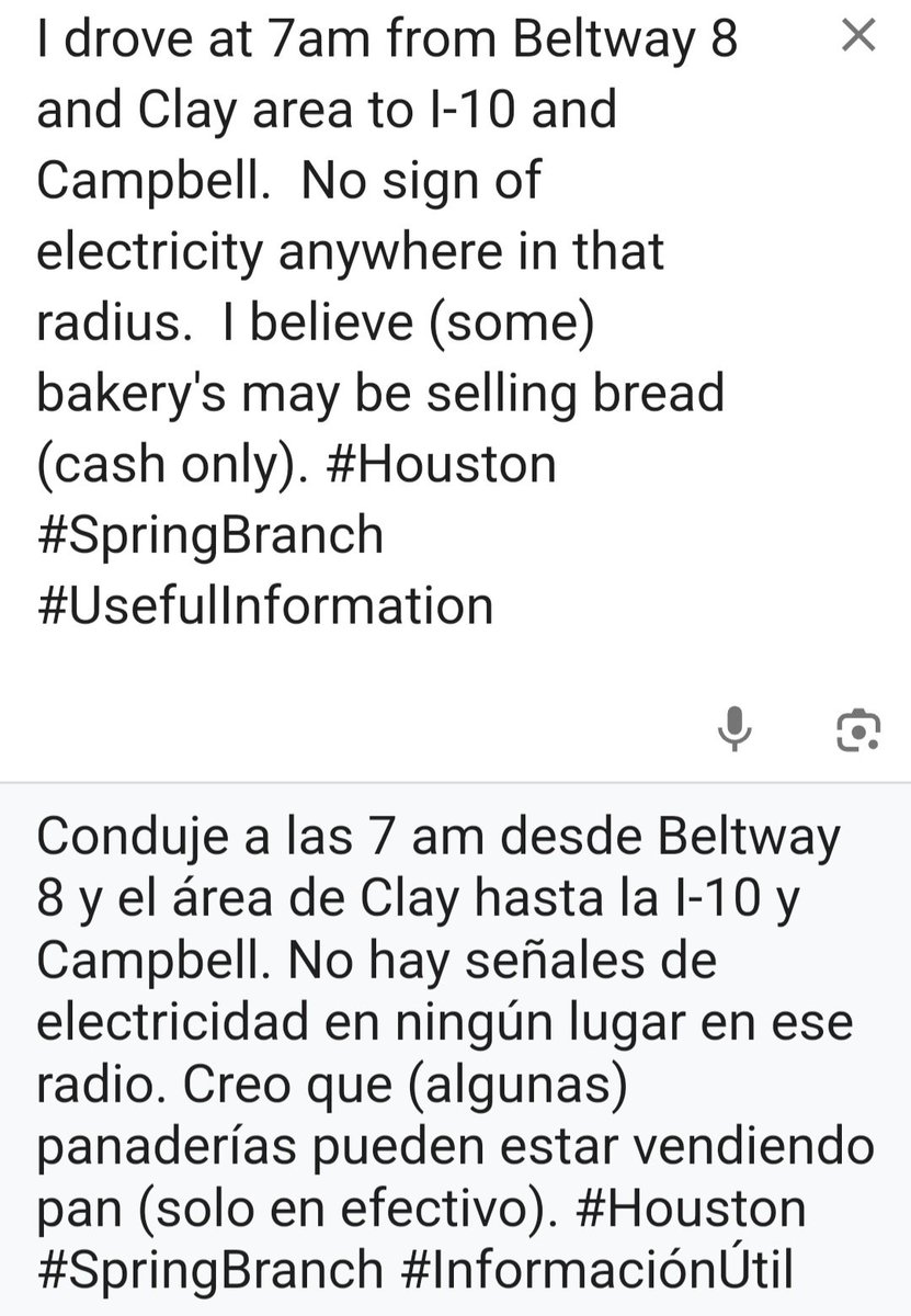 EdsonBaeza's tweet image. #Houston #SpringBranch #UsefulInformation #InformacionUtil