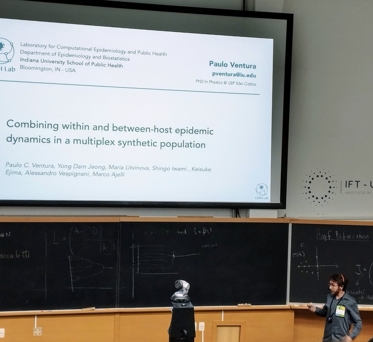 Kiarosz (@kiarosz) on Twitter photo Workshop on Dynamical Processes on Complex Networks
youtu.be/tiTt9wb-7E0
Speaker: Paulo Ventura
14/04/2024
<a href="/105groupscience/">105 Group Science</a>
<a href="/ictpsaifr/">ICTP-SAIFR</a> Workshop on Dynamical Processes on Complex Networks
youtu.be/tiTt9wb-7E0
Speaker: Paulo Ventura
14/04/2024
<a href="/105groupscience/">105 Group Science</a>
<a href="/ictpsaifr/">ICTP-SAIFR</a>