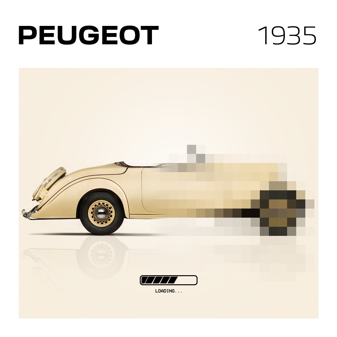 ¿Eres tan fan de Peugeot que detectas este modelo antes de que termine de cargar la foto? Te damos una pista: fue pionero en tecnología como el primer descapotable de la historia. Queremos ver si lo adivináis en comentarios 👇👇