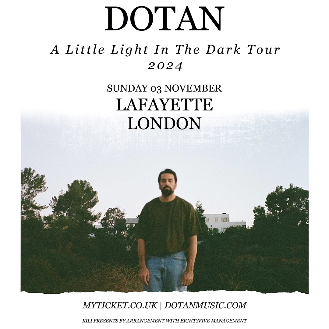 Following his sold-out acoustic solo tour in the spring of 2024, @dotanmusic is coming back to London this November! On Sale Fri 24 May 9am from link in bio