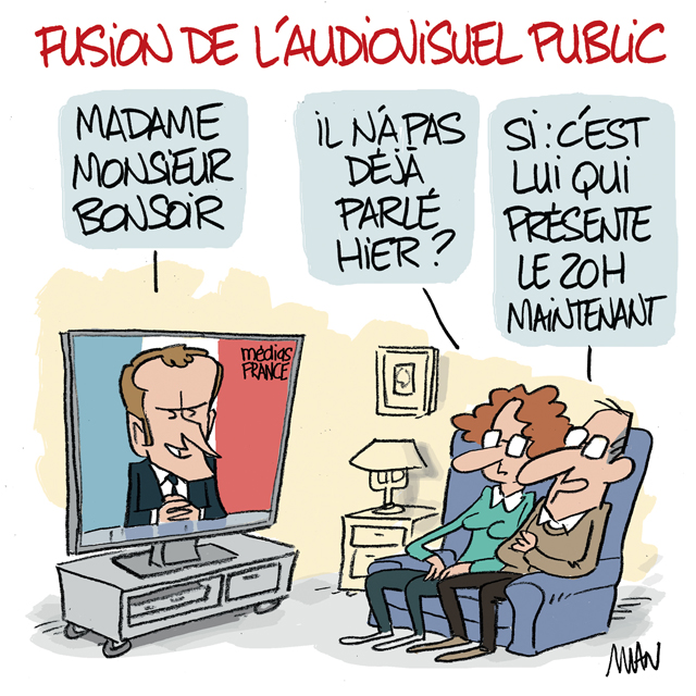 #audiovisuel #Macron @FranceTV @franceinfo @radiofrance @Inafr_officiel