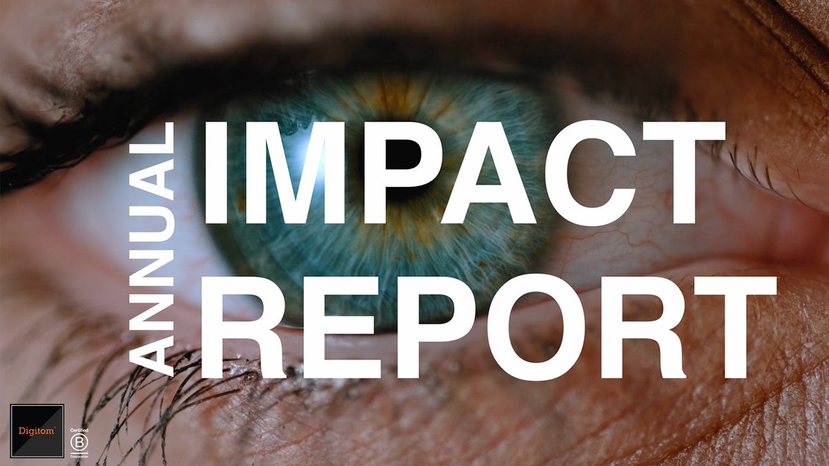 In case you missed it earlier this week, as a @BLabUK Certified B Corp we’re required to produce an annual Impact Report, sharing our achievements and setting objectives for the year ahead  so we thought we’d create a film. WATCH NOW: digitom.tv/impact-report-… #wearebcorp
