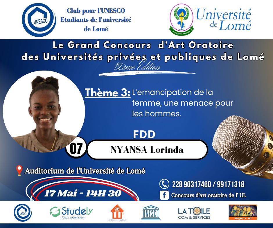 Club pour l’UNESCO de l’université de Lomé tweet media
