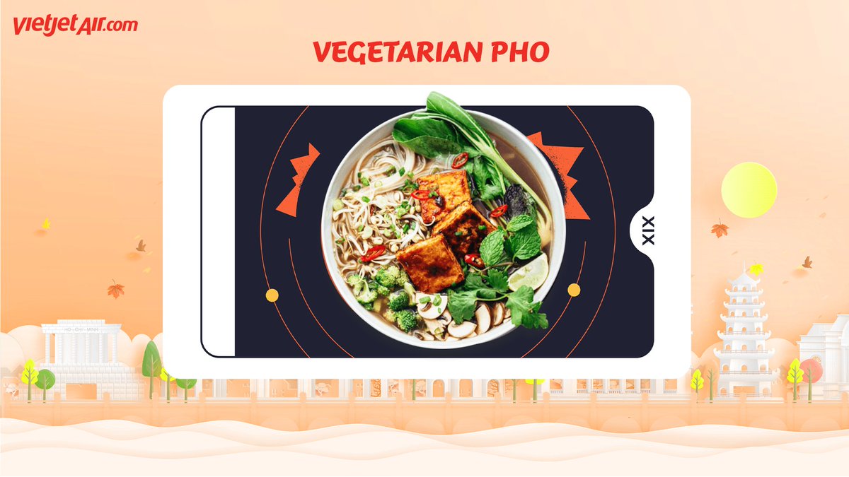 🌱 Exploring plant-based cuisine? 🍽️ Discover Vietnam's vegan dish! 🍚 Vegan hotpot 🍜 Vegan Vermicelli 🍲 Veggie Pho ✈️ Depart from New Delhi, Mumbai, Kochi, Ahmedabad to Vietnam. 📌 Visit bit.ly/FB_YourRealDea… #Vietjet