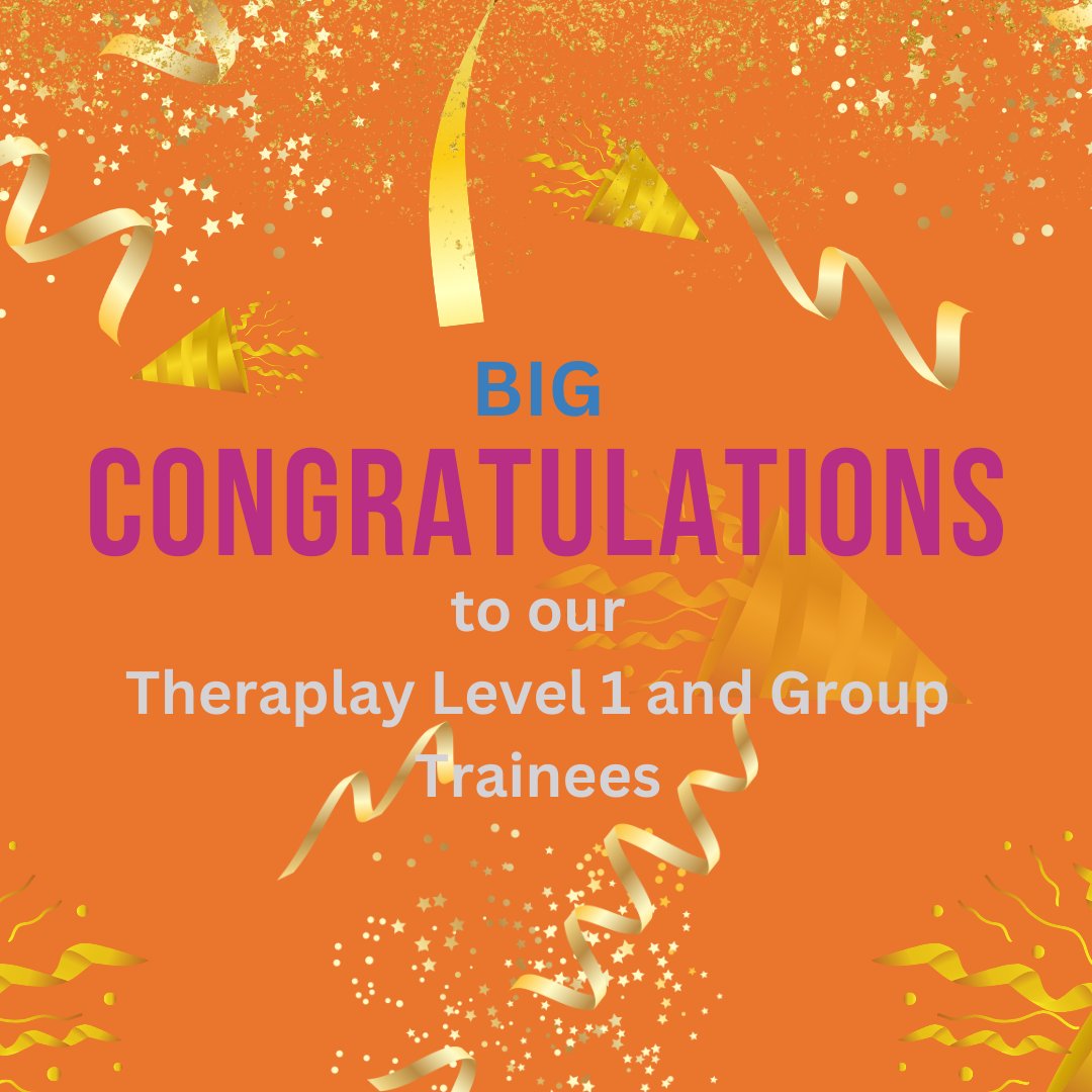 Here's to the beginning of an exciting journey in Theraplay #Theraplay #TrainingComplete #LeedsTheraplayers #InspireMe #SupportingFamilies #Adoption #Fostering #Kinshipcare #Leeds🎉