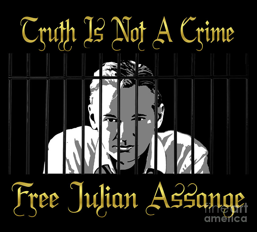 Truth Is Not A Crime! #FreeJulianAssange #NoExtraditon  #SaveAssange #Fight4Assange