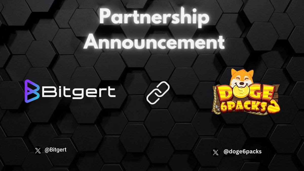 🍁PARTNERSHIP ANNOUNCEMENT🍁 @doge6packs is happy to announce our new #partnership with @bitgertbrise - $DOGE6P x $BRISE #Bitgert a blockchain ecosystem offering speed & the lowest fees, with top-level security & scalability #Doge6packs is multi chain NFTs Metaverse P2E
