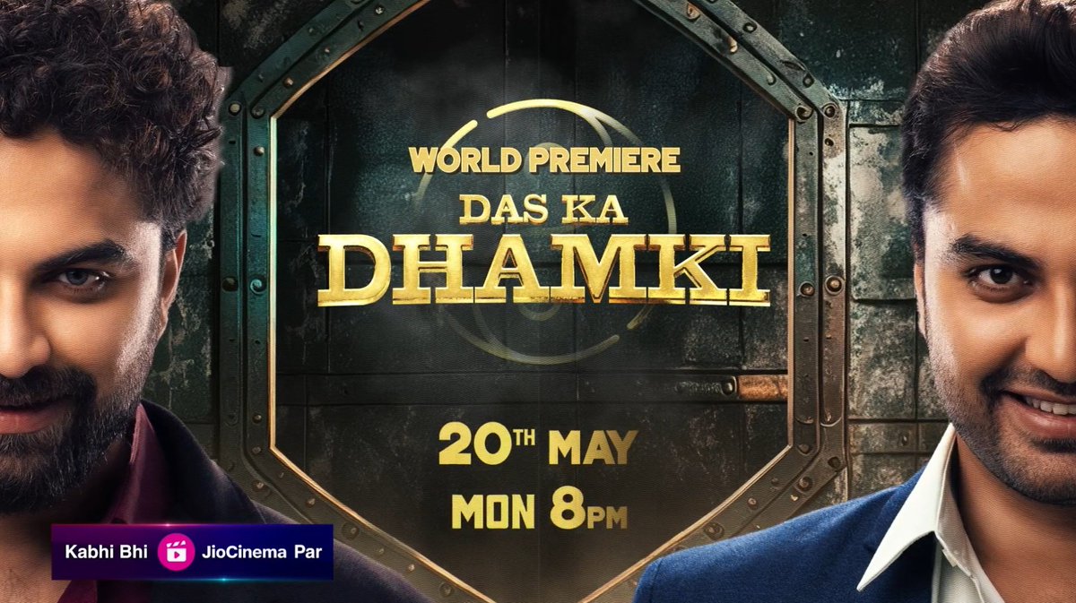 #DasKaDhamki (Hindi) World TV Premiere 20th MAY Monday 8PM on #ColorsCineplex 

#VishwakSen #NivethaPethuraj #LeonJames
#DasKaDhamkiOnColorsCineplex