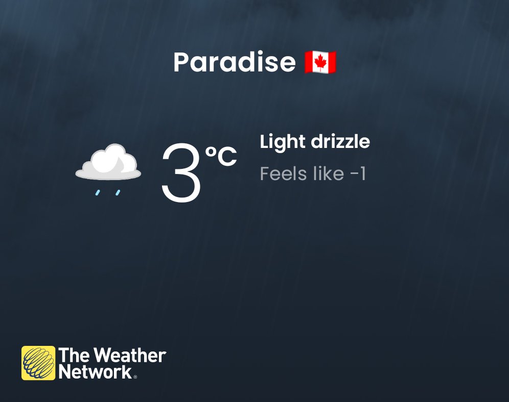 It's the 24th of May long weekend and you actually can tell the date by the weather 🌡️ 🌧️❄️☔⛈️🌥️🌫️🌧️ in NL.

#ShareYourWeather #TheWeatherNetwork link.theweathernetwork.com/hCpdu33vMG4Jqt…