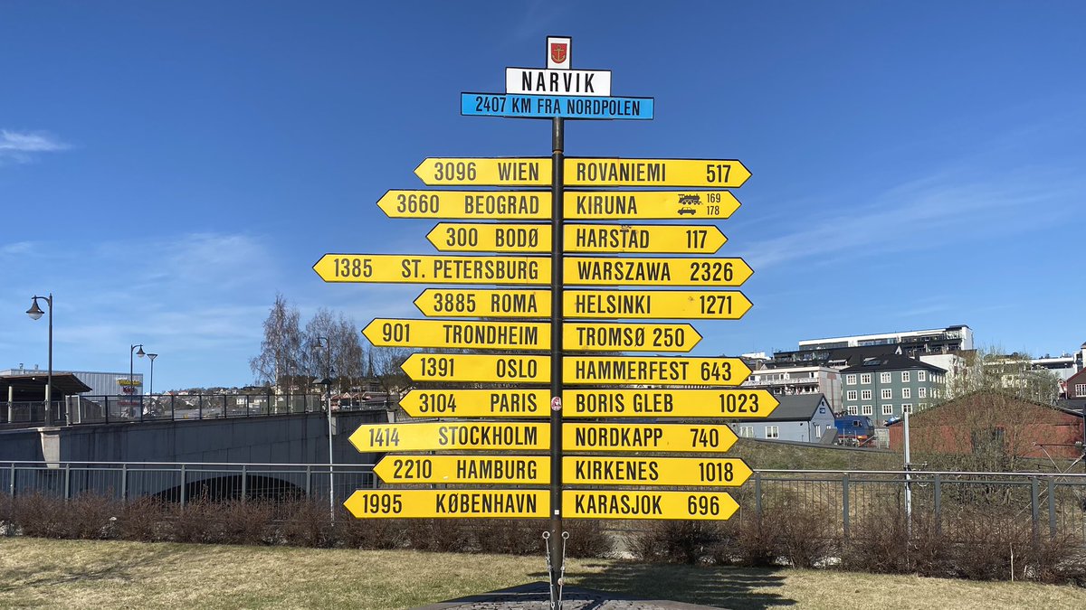 Narvik #Norway #FingerpostFriday