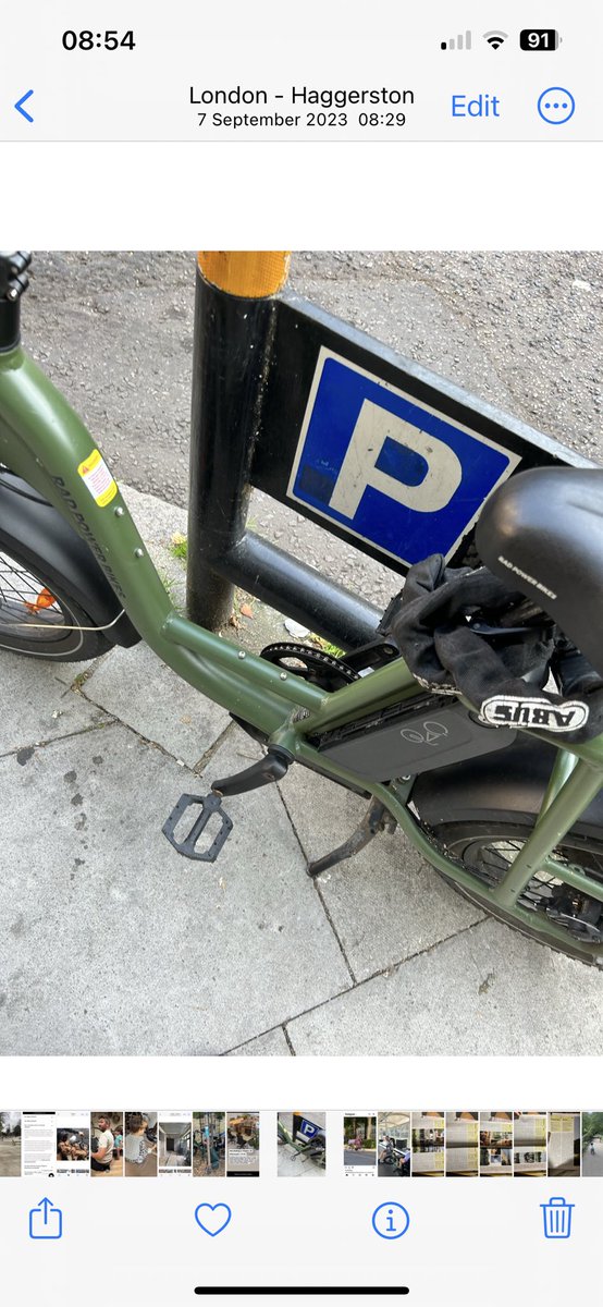 Our #radrunner got stolen last night in E9! if you see it for sale let me know. #london #biketheft <a href="/metpoliceuk/">Metropolitan Police</a> <a href="/MPSHackney/">Hackney Police</a> <a href="/Gumtree/">Gumtree</a>