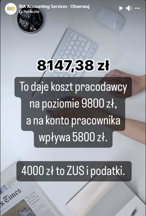 MeklerRafal's tweet photo. Przeciętne wynagrodzenie brutto w pierwszym kwartale 2024 wyniosło 8147,38
Połowa z tego to ZUS i podatki... https://t.co/fTYaJacI6N