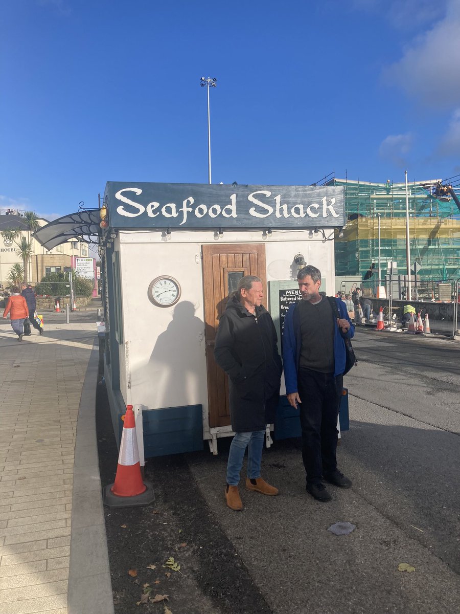 #savetheshack - Sign the Petition! chng.it/ZCYYrDctpf via @Change. German house guests visiting the Seafood shack last year ! They drove all the way from Inishowen!
