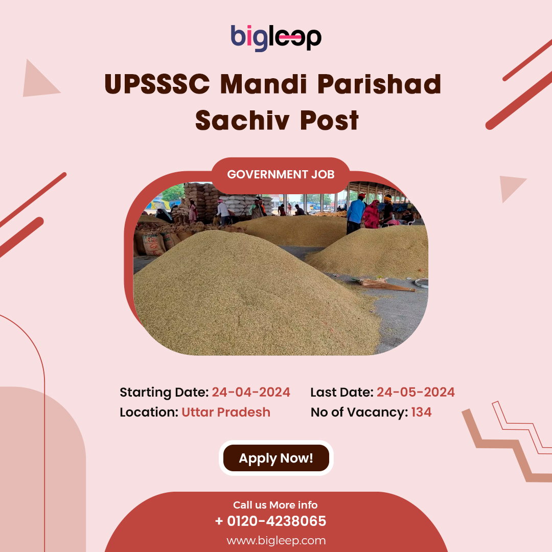 🌟 Explore exciting career opportunities with Mandi Parishad! 🏢💼 Apply today Hiring Now: Uttar Pradesh Subordinate Service Selection Commission (UPSSSC) Apply Now: bigleep.com/job/upsssc-man… #UPSSSC #MandiParishad #UPGovt #governmentjobs #newjobs #freejobalert #govtjobs