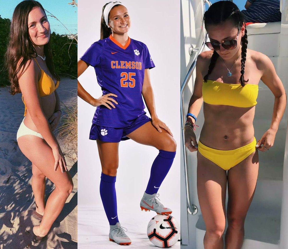 #SoccerCoed in pic 1, 2 or 3?