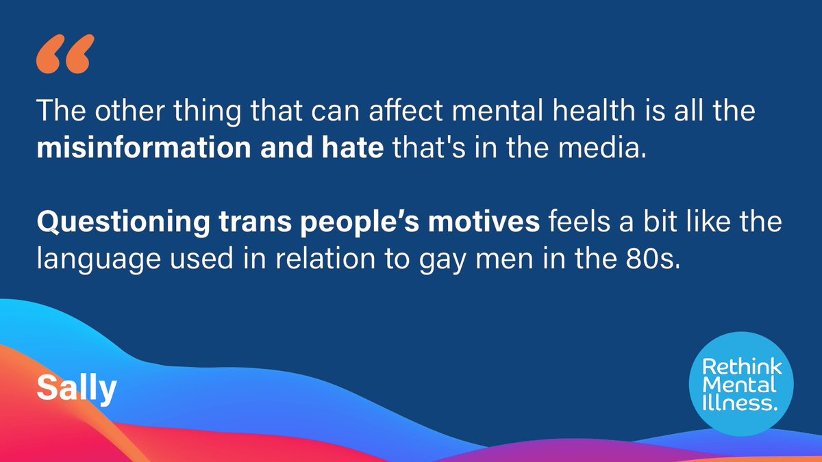 💬 For #IDAHOBIT, we are sharing Sally's heartwarming story about her partner coming out as trans. Despite transphobia in the media having a negative impact on her mental health, she is now 'who she was always meant to be' 👉 bit.ly/3XpQQiA