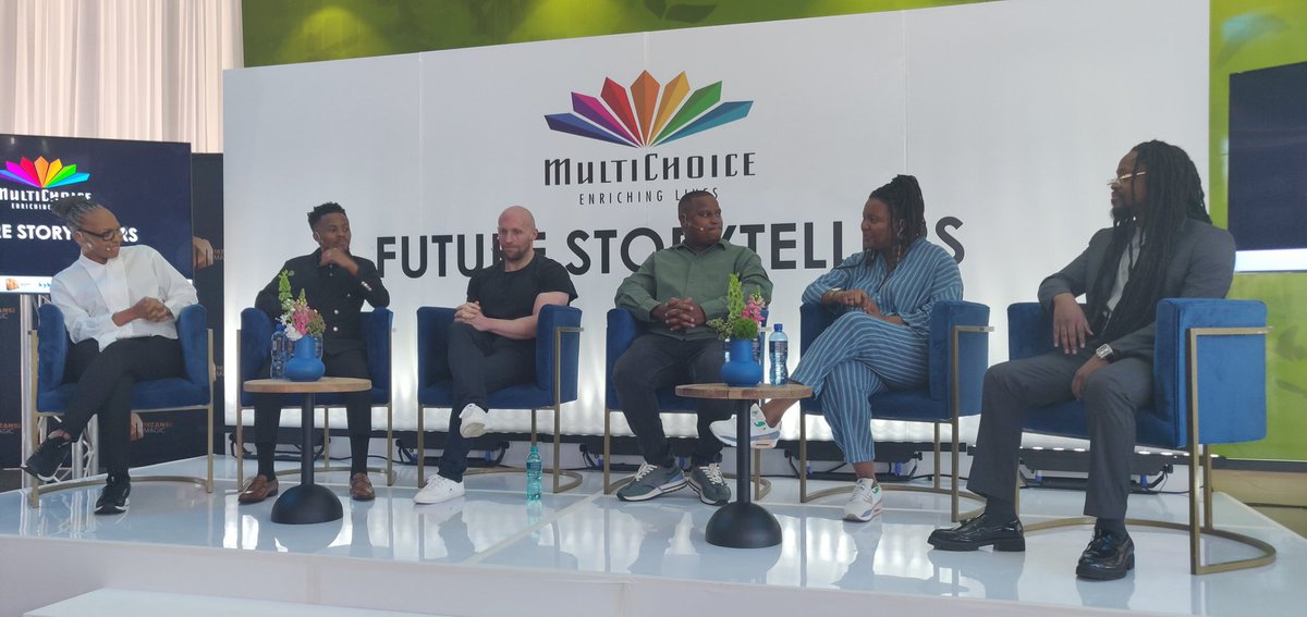 footnotesza's tweet photo. .@MultiChoiceGRP's Future Storytellers panel include: Nomsa Philiso, Mpho Tshabalala, Sean Steinberg, Star Kganki, Nandisa Mkize &amp; Thembalethu Mfebe. https://t.co/yFlETpe2GP