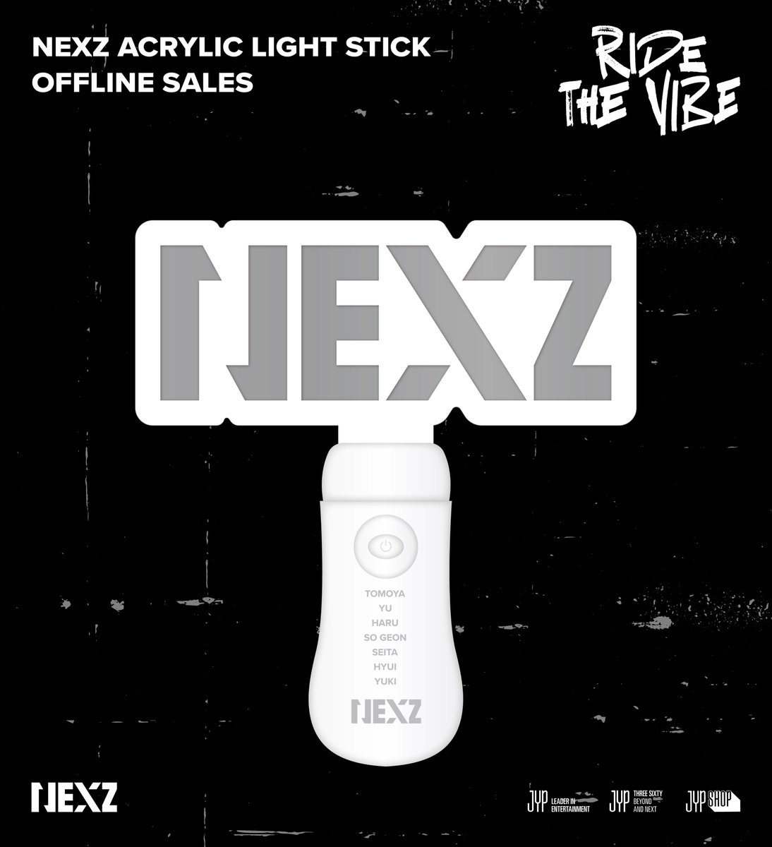 NEXZ ACRYLIC LIGHT STICK Sales Booth Information 응원봉 현장판매 부스 운영 안내🔽 bit.ly/3QNd3VI 💿YES24 LIVE HALL #NEXZ #넥스지 #ネクスジ #RidetheVibe #NEXZ_RidetheVibe #NEXZ_RTV #RTV #NEXZ_RidetheVibe_Debut #AcrylicLightStick