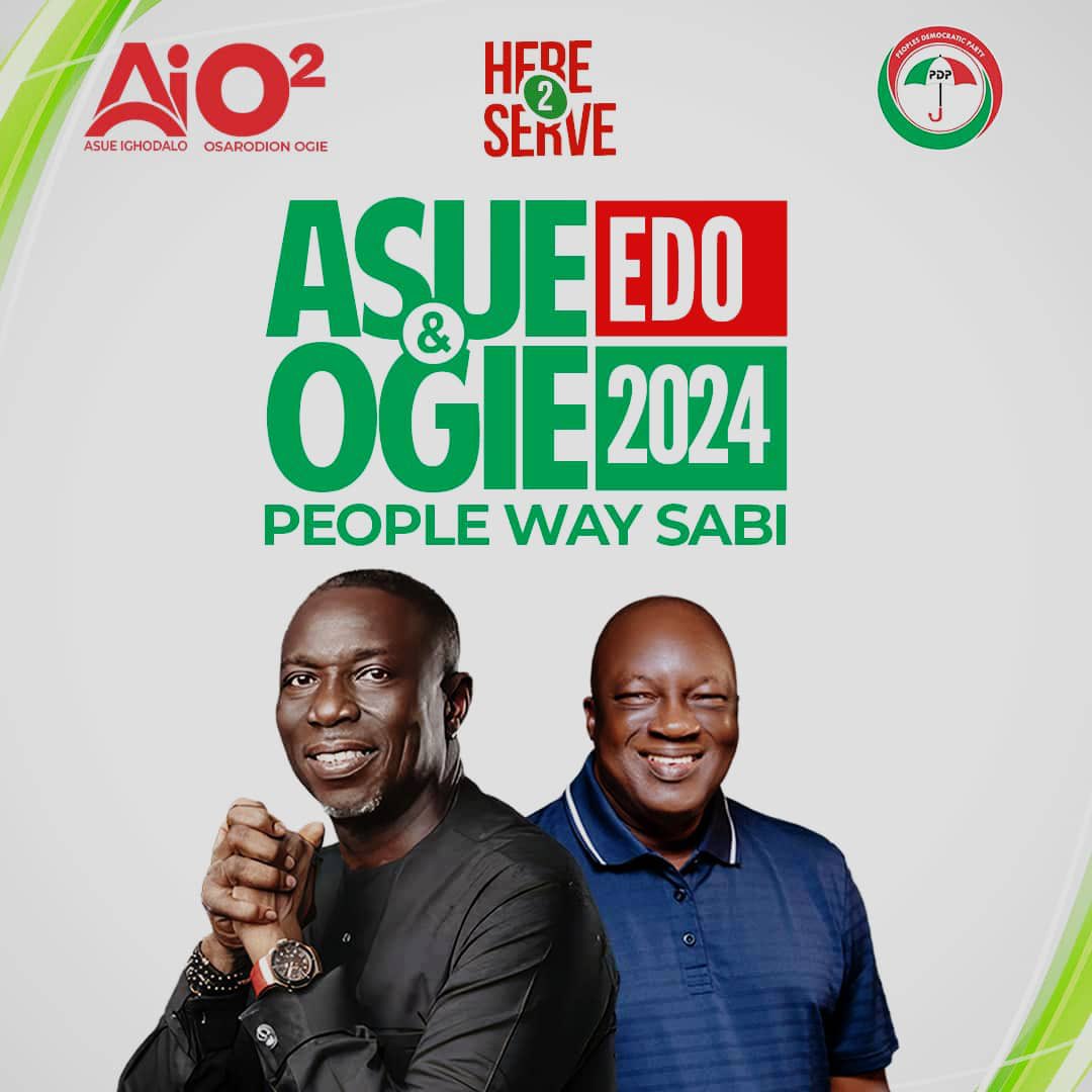 Dr Asue Ighodalo & Barr Osarodion Ogie administration wil create a more representative & effective government dat truly serves d needs of all citizens,dis commitment has d potential to bring about transformative change & leave a lasting impact in Edo State
#AsueOgie2024
#EGoDoAm