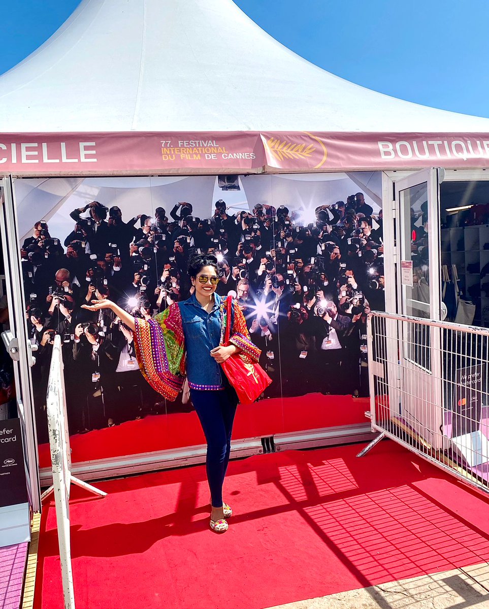 Actress Mumtaz Sorcar soaks in the sights and sounds of the Cannes Film Festival ahead of the premiere of her film Putul, directed by Indira Dhar Mukherjee  @Mumtazmagic1 #cannes2024