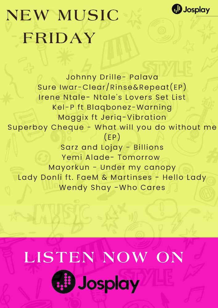 #NewMusicFriday
Listen now on Josplay!🎧