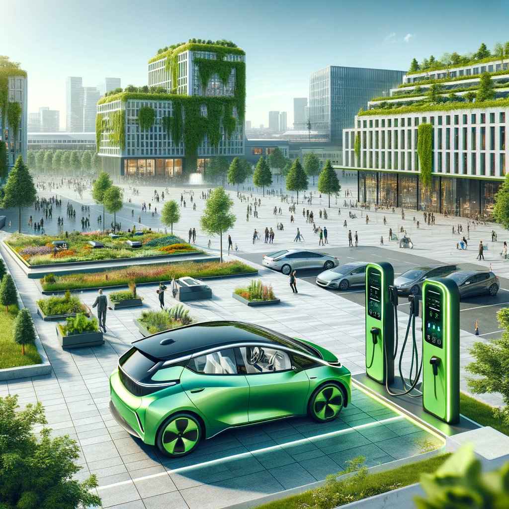 Charging into a greener future with electric cars! 🌍⚡ With zero emissions, they are our best bet for a sustainable transport solution. Are you ready to switch? #SustainableDriving #EVs #ElectricCars #EcoFriendly