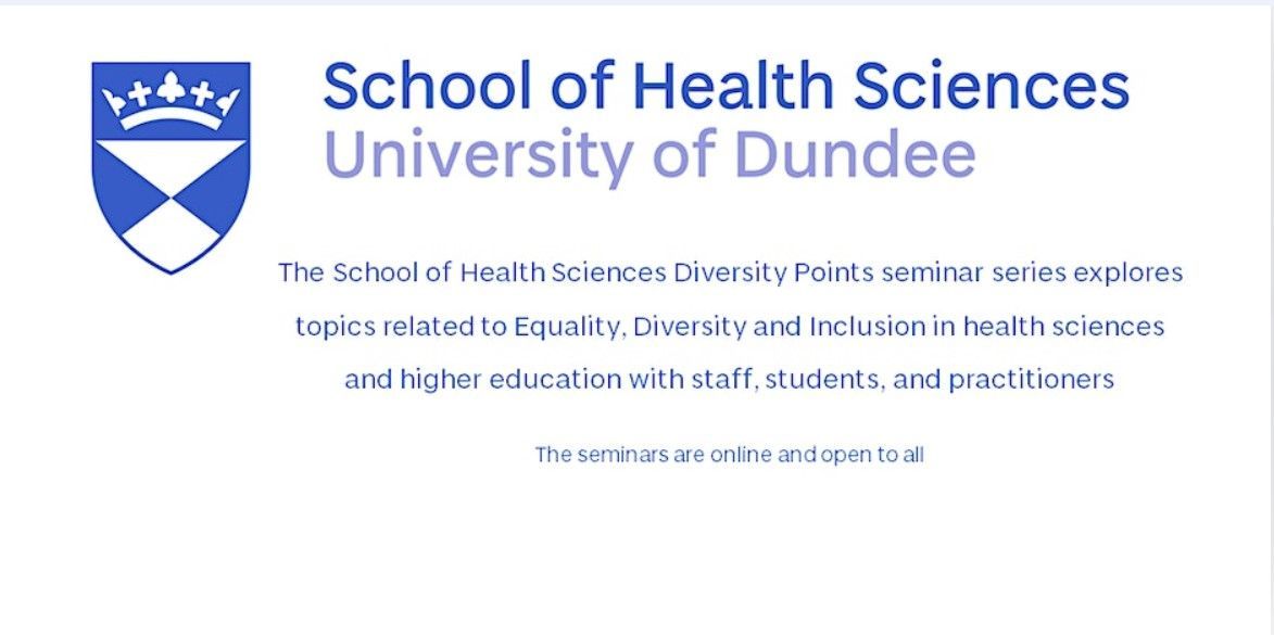 As part of our Diversity Points seminar series, we're delighted to welcome Eilís Burbridge and Craig Davidson to present, “Supporting the health needs of asylum-seeking and refugee populations', on Monday 27 May, 1200 - 1300. Register for the seminar here:buff.ly/4dy7Hav