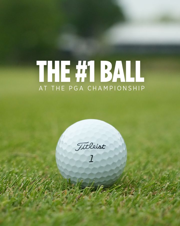 For the overwhelming majority of the world’s best, there’s only one choice. Titleist. The #1 ball at the @PGAChampionship #1ballingolf