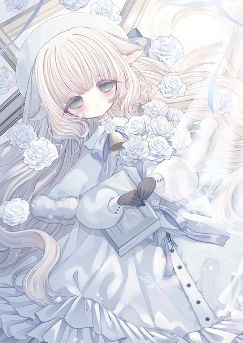 「white flower」 illustration images(Latest｜RT&Fav:50)