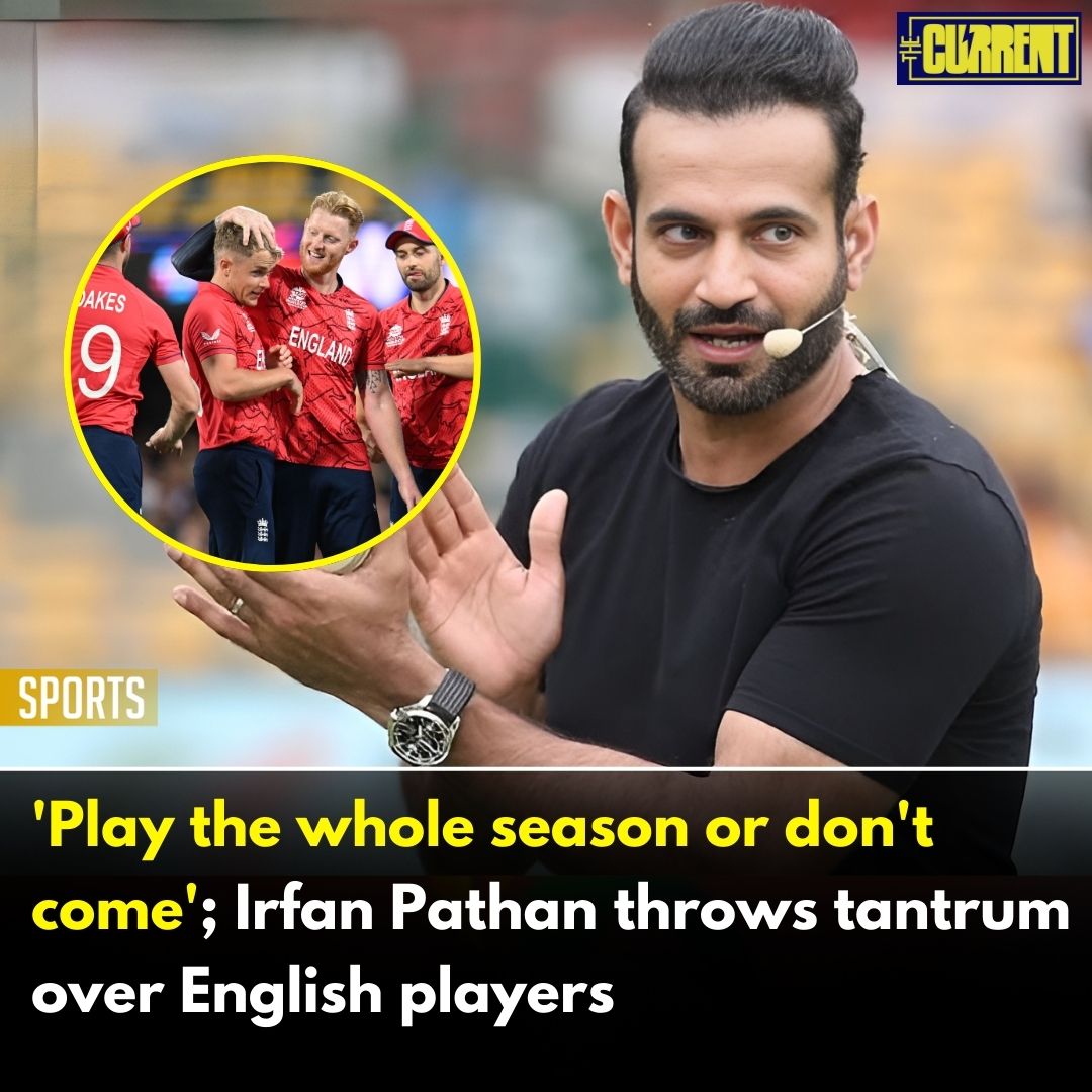 India’s tantrums over English players leaving the IPL to play in their home series against Pakistan continue. Former fast bowler Irfan Pathan is the latest prominent figure to use harsh language against the English cricketers

Read More: thecurrent.pk/play-the-whole…

#TheCurrent