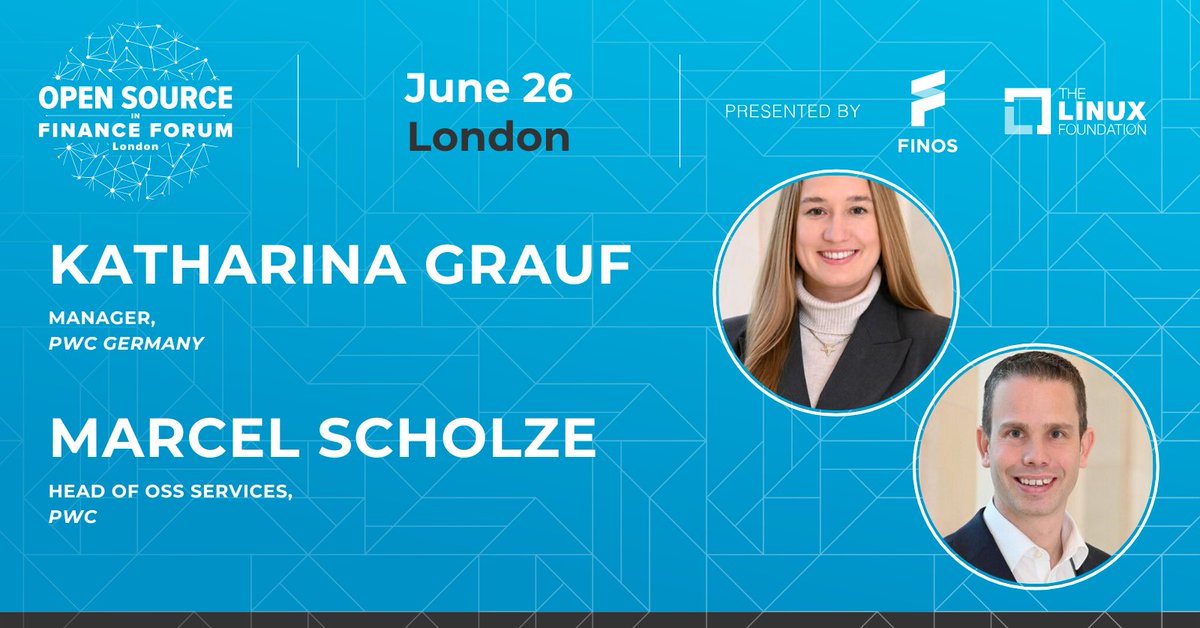 🎫 Join Katharina Grauf & Marcel Scholze of @PwC for Unlocking Innovation: How NatWest Bank Uses Cloud Native Tools at #OSFF2024 on 26th June in #London 🔗bit.ly/4dx34xC Event presented by FINOS & @linuxfoundation #OSinFinance #opensourcecommunity #techevent #conference