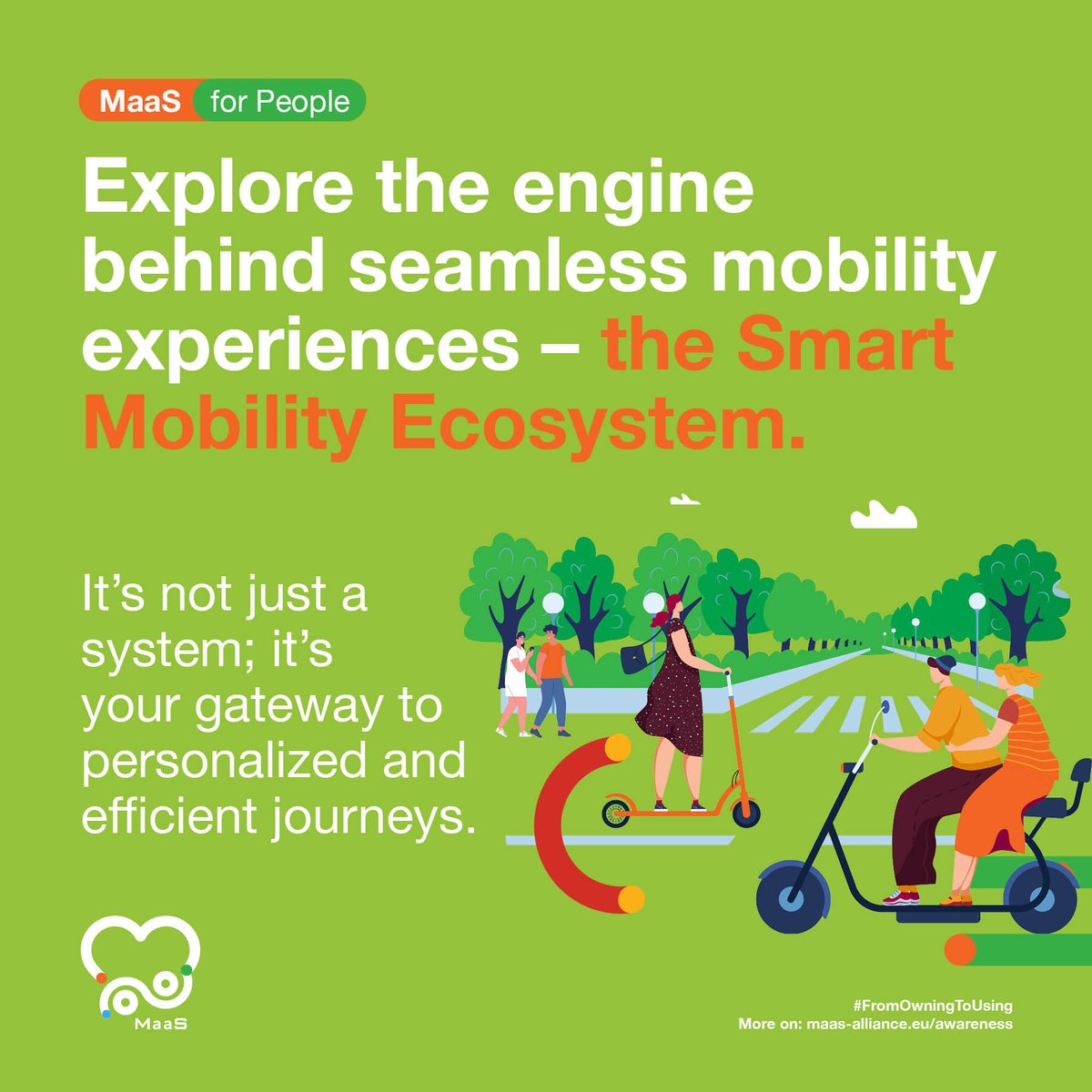 🔎 Explore the engine behind seamless mobility experiences! Check out the Open Mobility Ecosystem - it's your gateway to personalized and efficient journeys. 🚀 Learn more on the MaaS Alliance website: maas-alliance.eu/awareness/