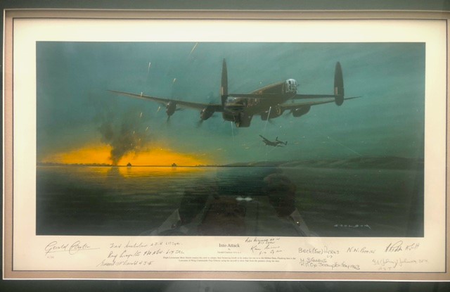 #Dambusters The night of May 16-17 1943 Lancasters of 617Sqn made a daring low-level raid against dams in the heart of Germany using the bouncing bomb. Losses were high 8 of 19 aircraft with 53 crew killed 1,600 civilians died in flooding I was lucky to meet some of the crew
