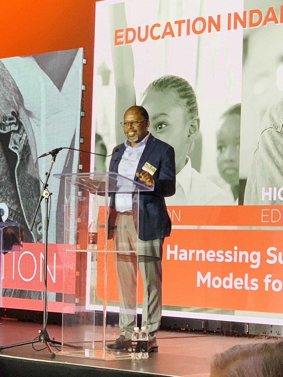 Kagiso Trust's Education Indaba heard a thought-provoking address from @The_NECT CEO, Dr. Godwin Khosa. Here are some key takeaways:

Education is about learner experience, teaching methods, and proper resourcing. #EducationIndaba2024

 1/3