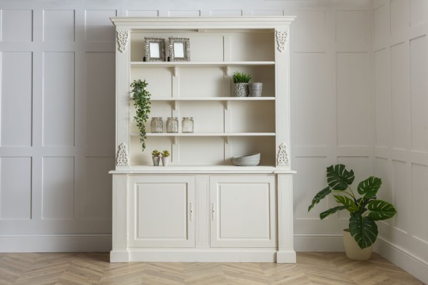 Transform your space with our Louis French Large Bookcase with Cupboard. This elegant piece combines style and storage, perfect for showcasing your book collection. Elevate your home decor with this timeless design. #HomeLibrary #FrenchElegance