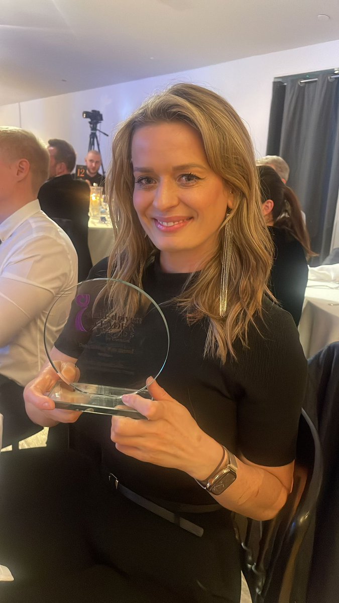 Sometimes your team smash it out the park 🏆 

Last night Beth was awarded the Rising Star award for the Data-Driven leader by Corndel,  against a wide field of private sector organisations. Shows the value of what we have achieved in using data to train nurses 🏆