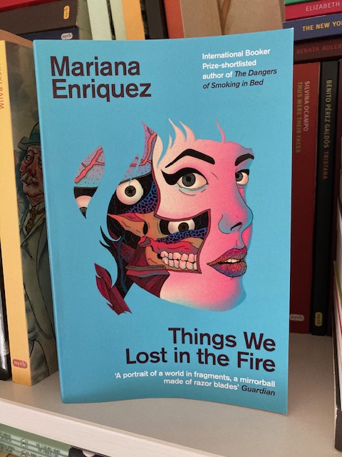 Hello #BookLovers! Jacqui's #FridayReads is THINGS WE LOST IN THE FIRE by Mariana Enriquez (tr. Megan McDowell). 🔥 A knockout collection of stories that blend elements of Gothic horror and surreal, otherworldly imagery with insightful social critique. uk.bookshop.org/a/1482/9781846…