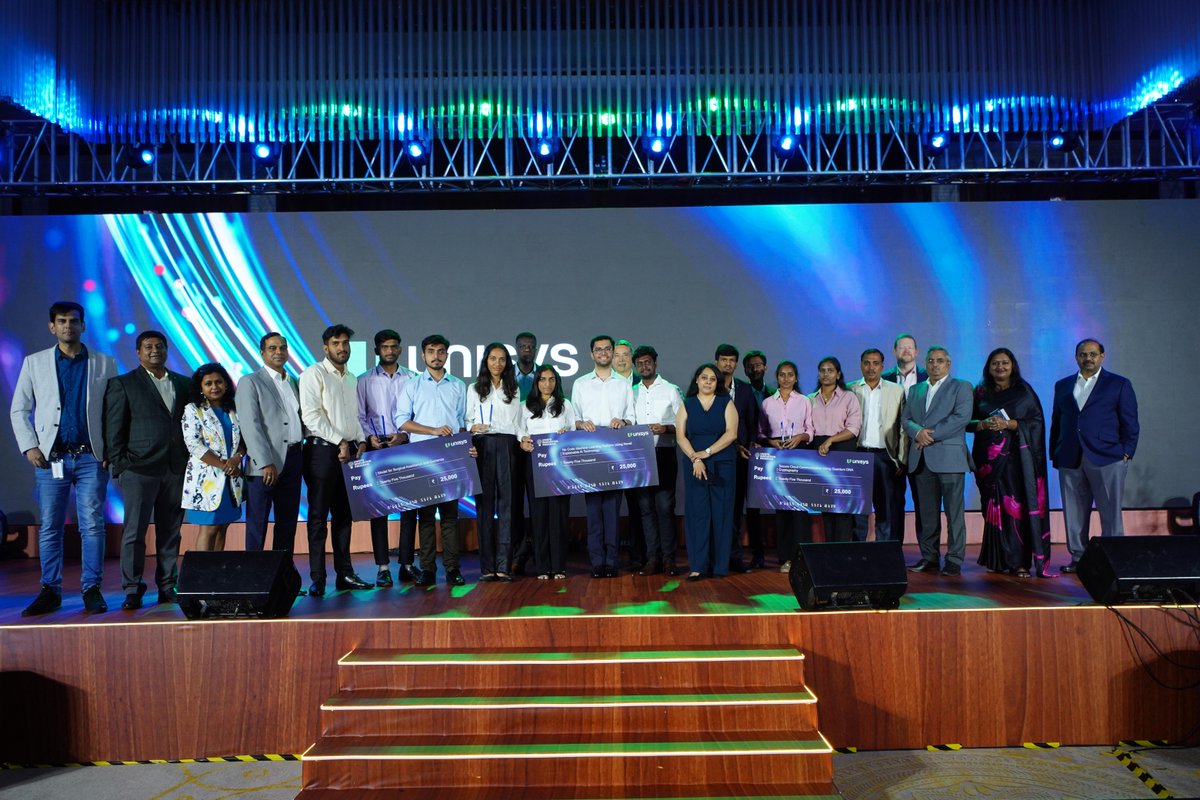 unisys's tweet photo. We are thrilled to share the winners of the 15th #UnisysInnovationProgram! Teams from Ramaiah Institute of Technology clinched the top two spots and third place went to a team from Sri Manakula Vinayagar Engineering College. Learn more: https://t.co/oMV9v94Qp7
#UIP #Contest https://t.co/eNLhhhr3GO