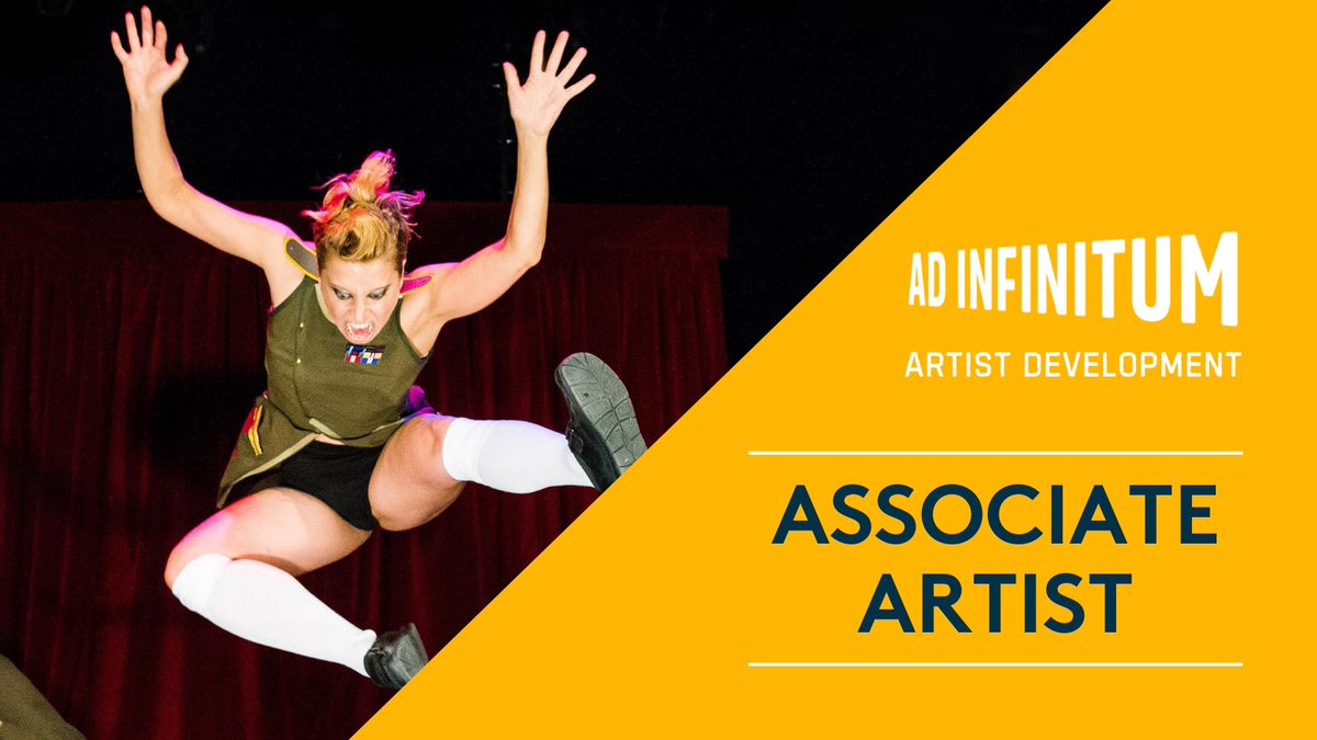 ASSOCIATE ARTIST

We’re looking for a theatre maker to become our Associate Artist! A programme co-designed by you with time and space to develop your practice, network, do some training, research and reflect.

Find out more including how to apply: ad-infinitum.org/artist-develop… 

5/10