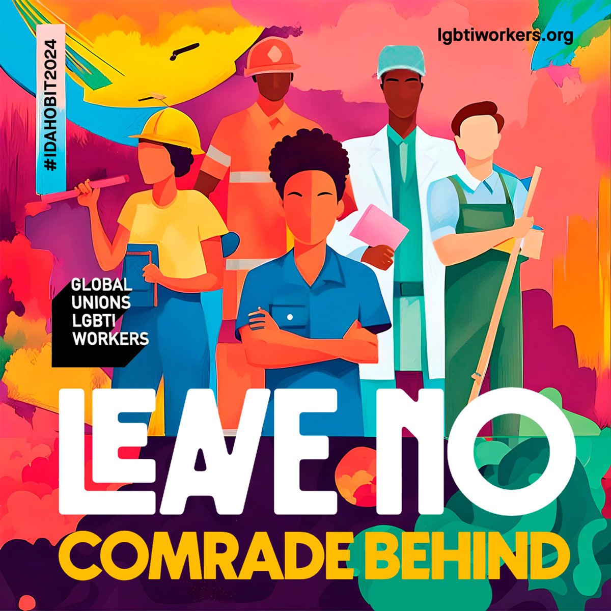 🏳️‍🌈🏳️‍⚧️ The global trade union movement stands with LGBTI+ workers facing exclusion, discrimination, harassment and violence on #IDAHOBIT and every day! No one should be left behind in our fight for equality, justice and freedom. Full story 👇 👇 👇 uniglobalunion.org/news/idahobit-…