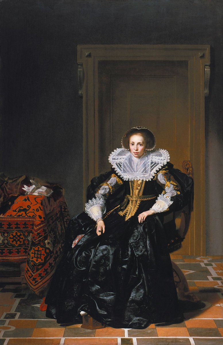 'Portrait of a Lady' {1632} By ~ Thomas de Keyser