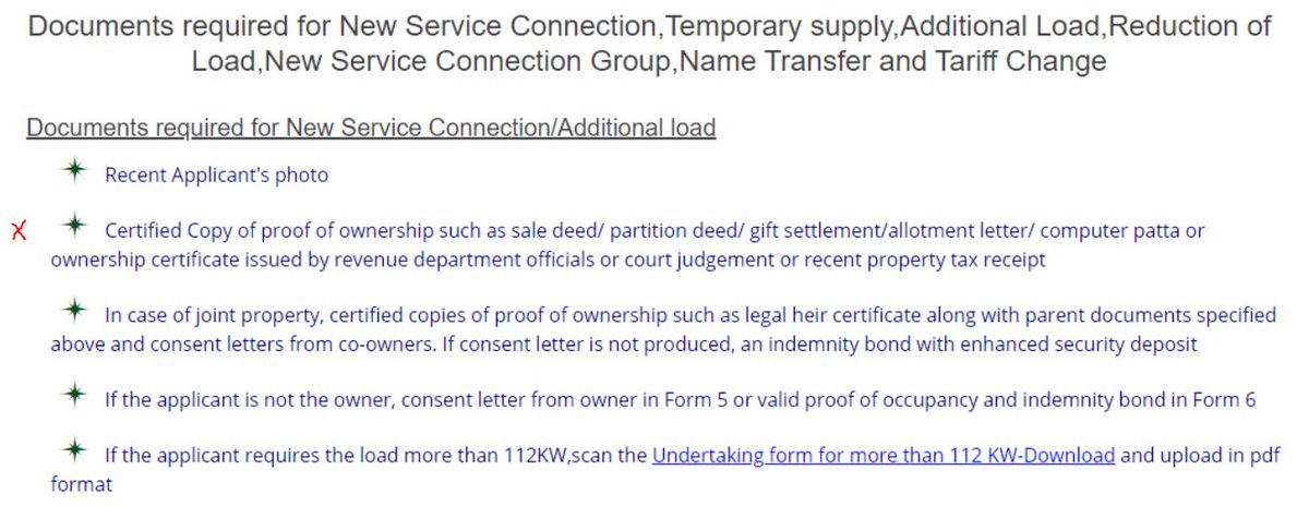 nspkarthik's tweet image. @TANGEDCO_Offcl  மின்சார துறை இணைய தளத்தில் குறிப்பிடப்பட்டுள்ள புதிய மின் இணைப்புக்கு தேவையான ஆவணங்களில் ஒன்றுக்கு இரண்டாக ஆவணங்கள் கொடுத்தும் சீர்காழி மின்சார வாரியம் கால தாமதம் செய்ய வேண்டிய அவசியம் என்ன? @RajeshLakhani69