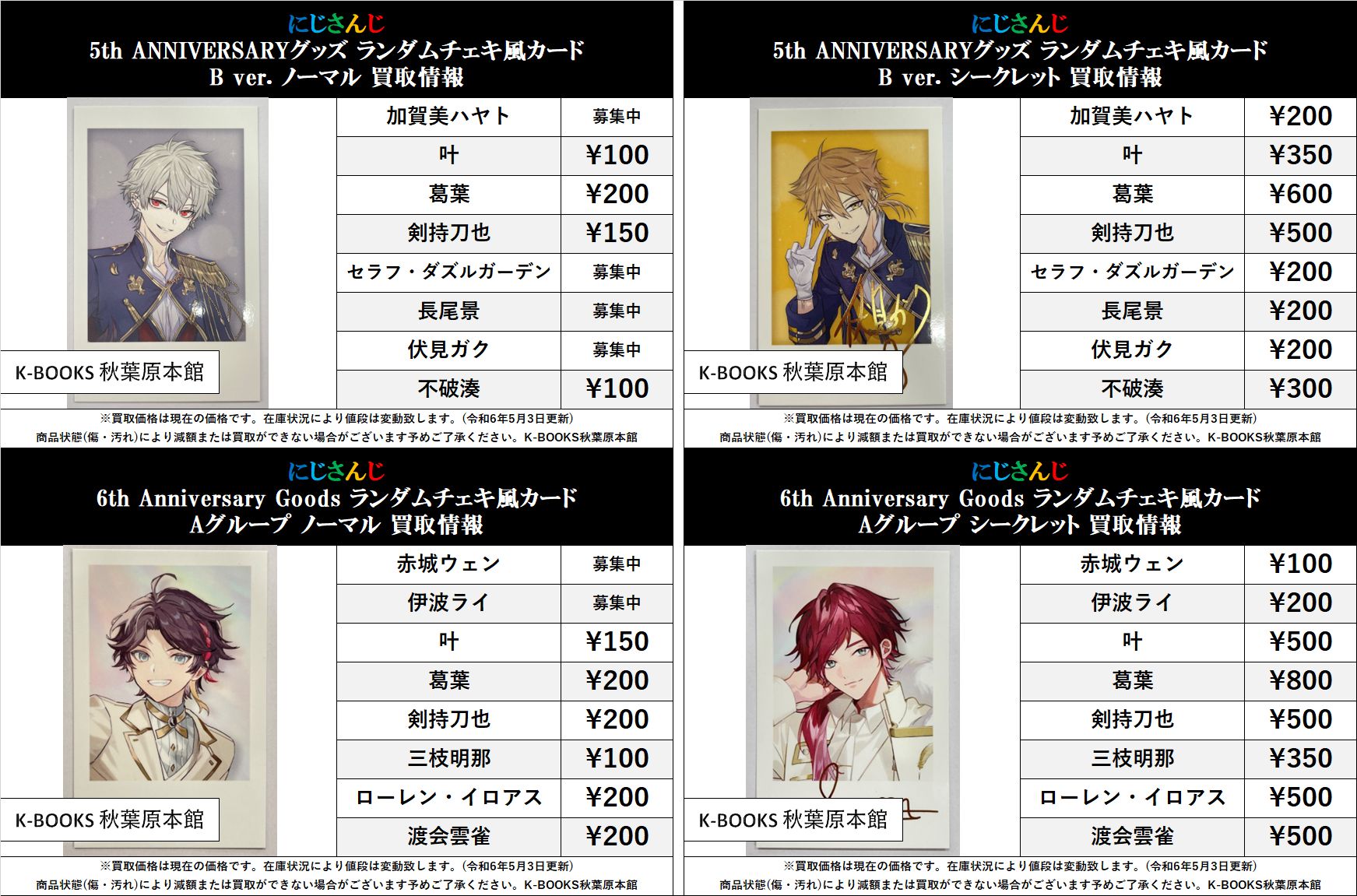 新品未開封❁︎ChroNoiR ハロウィングッズ2020 アクリルブロック にじさんじハロウィングッズ2020】アクリルブロック ChroNoiR