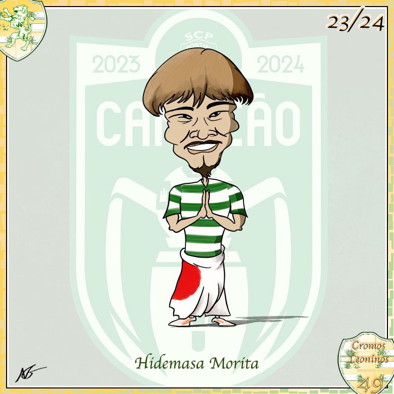 Campeão Nacional 23/24 - Hidemasa Morita

@SportingCP @SCPModalidades 
#cromos23_24 #sportingCP

#sporting #scp #sportingcp  #DiaDeSporting #OndaVerde 
#sportingclubedeportugal #omundosabeque 
#campeao20232024 #sportingcampeao #campeaonacional #sportingatemorrer #oteulugareaqui