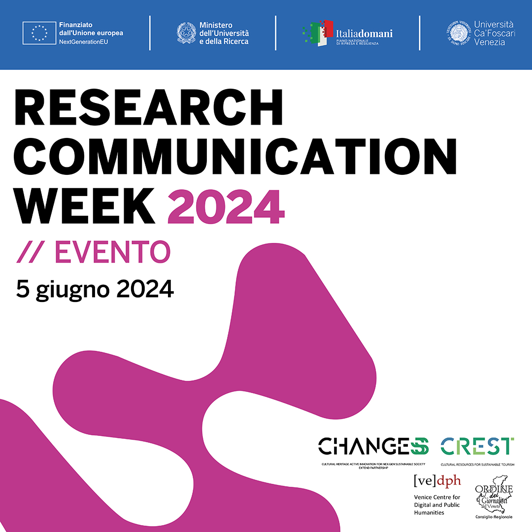 Cos’è il patrimonio culturale? Come lo possiamo conoscere e raccontare in modo efficace e inclusivo? 🎙️Ne parliamo all'evento 'Comunicare il patrimonio culturale'. Modera Alessandro Marzo Magno. 🌐Registrazioni qui: bit.ly/RCW2024_Evento Anche in #streaming. #RCW2024