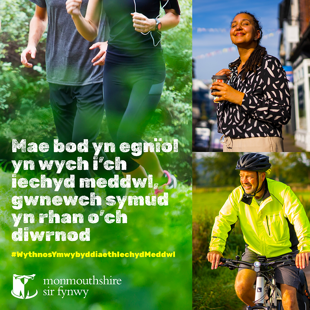 Mae'r Gwanwyn a'r heulwen yma - cadwch eich iechyd meddwl yn blodeuo drwy gadw'n actif os gallwch 🌳🌲🌤️ #cerdded #iechydda #teithiollesol #symud
👉 cy.visitmonmouthshire.com/archwiliwch-si…