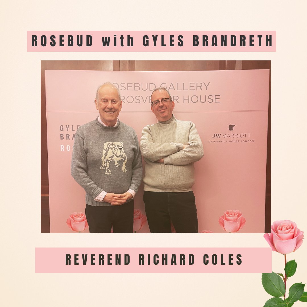 It's Rosebud Friday and today's episode is a corker. It's with @RevRichardColes and is as rich, thought-provoking and delightful as you'd expect... Available now wherever you get your podcasts.