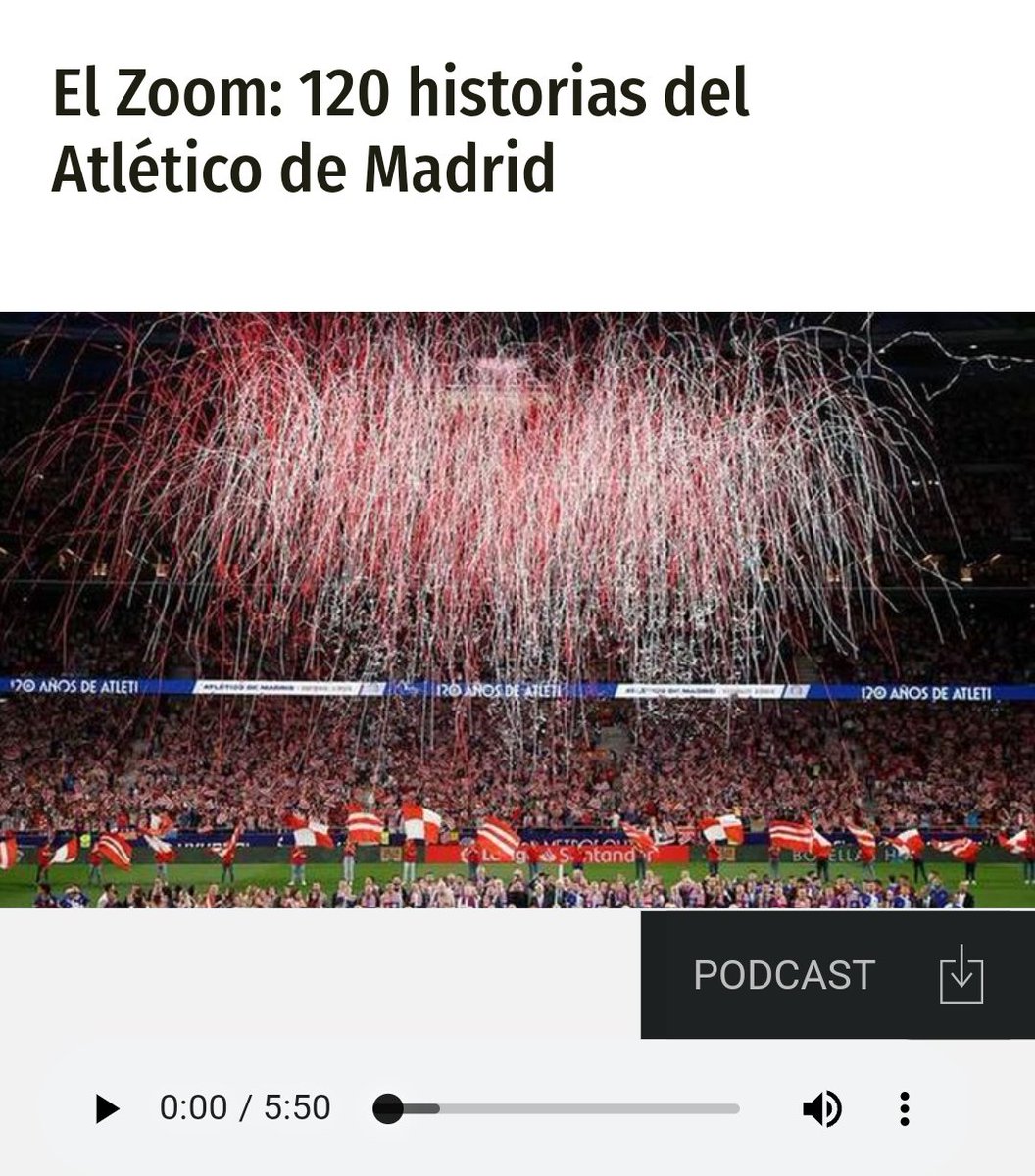 🎙️ Un lujo que @rubenuria se haya pasado por 'el zoom' de @ondamadrid. Hablamos de '120 historias del Atlético de Madrid', un libro imprescindible para saber bien que significa el conjunto rojiblanco. 👇 telemadrid.es/programas/el-e…